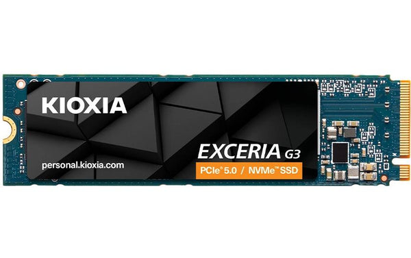 SSD Kioxia Exceria G3, 2TB, PCIe5, M.2 PCIe 5.0 x4, M.2, 10000MB/s, 9600MB/s