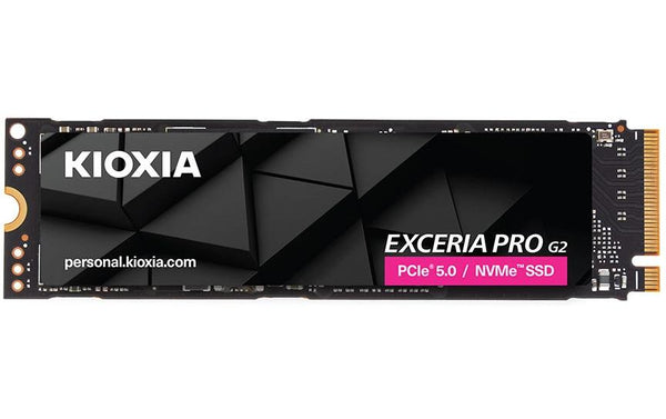 SSD Kioxia Exceria Pro G2, 2TB, PCIe5, M.2 PCIe 5.0 x4, M.2, 14900MB/s, 13400MB/s