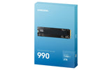 SSD Samsung 990, 2TB, M.2 2280 NVMe 2.0 PCIe4.0 x4, 7250/6450 MB/s