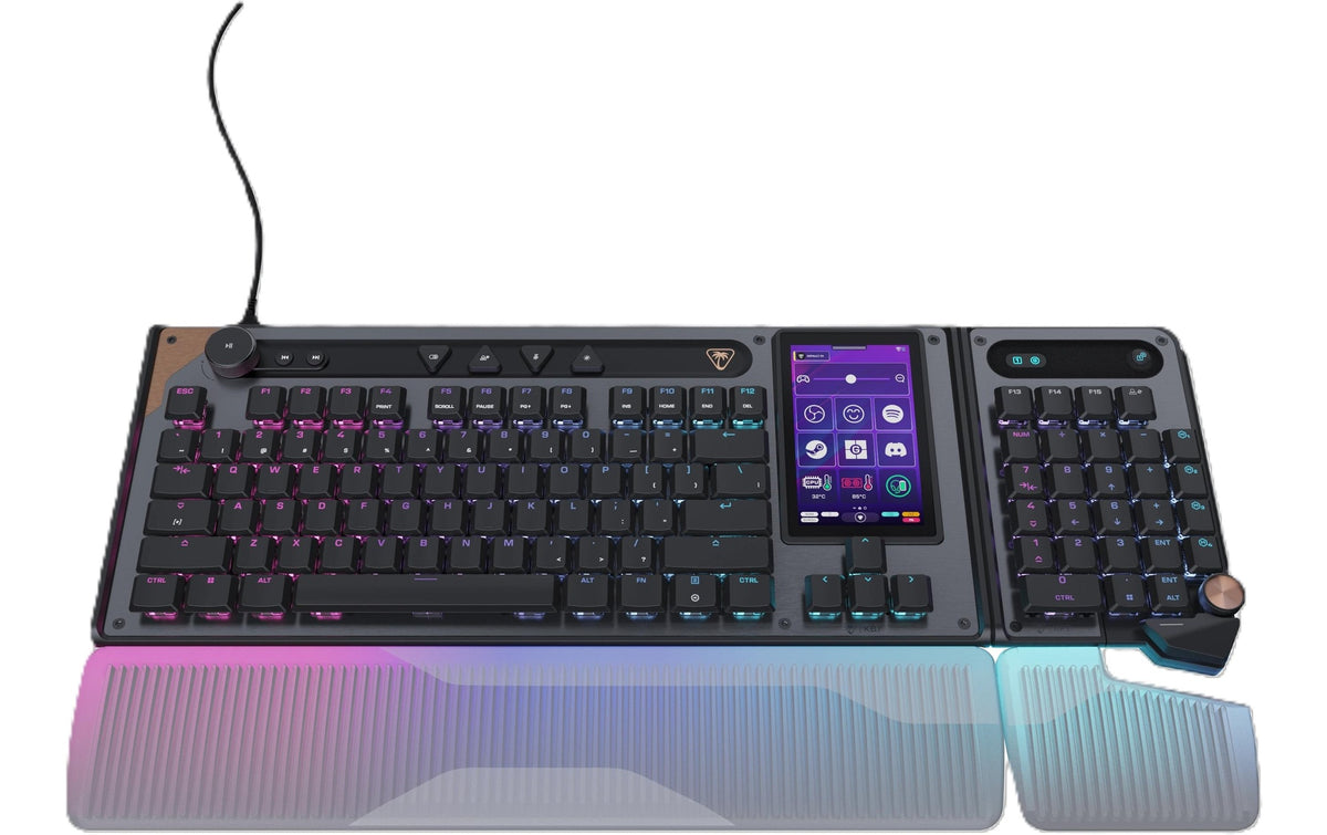 Turtle Beach Command Series KP7 PC, Black, CH Layout