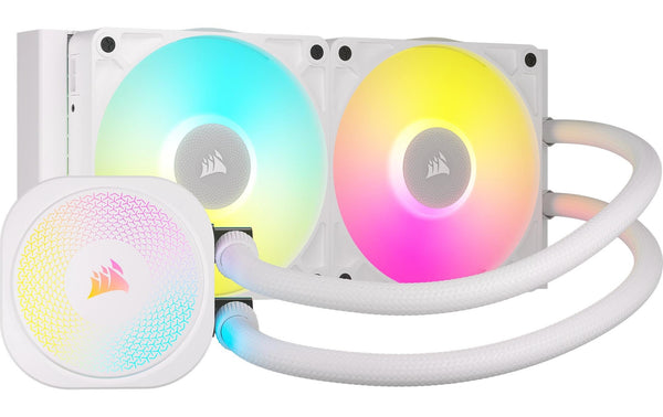 Wasserkühler Cor ICUE Titan 240 RX RGB 240mm, Weiss