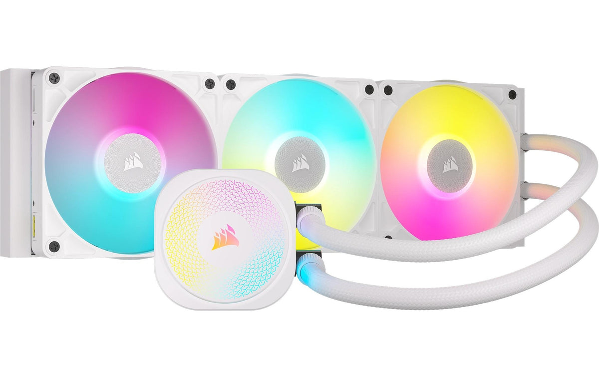 Wasserkühler Cor ICUE Titan 360 RX RGB 360mm, Weiss