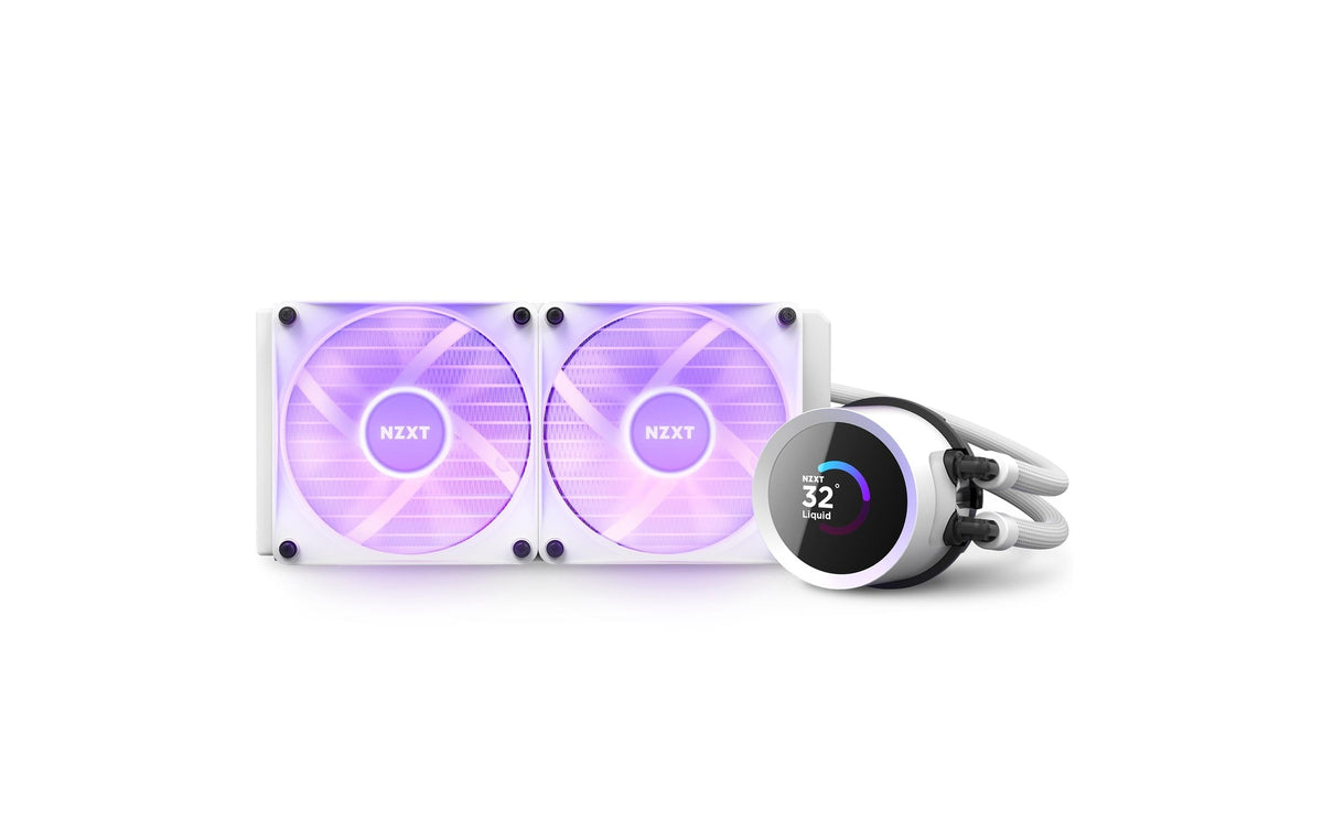 Wasserkühler NZXT Kraken 240 240mm AMD und Intel S. u.a. mit AM5. Inkl.Bracket
