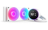 Wasserkühler NZXT Kraken Elite 240 RGB V2 Weiss, AMD und Intel S.